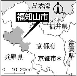 地図：福知山市