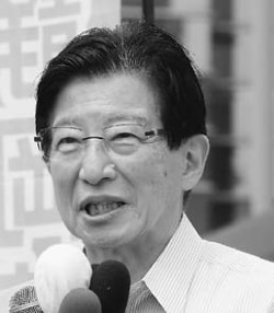 静岡県知事選 川勝氏 ４選期す 共産党は自主支援 志位氏がメッセージ