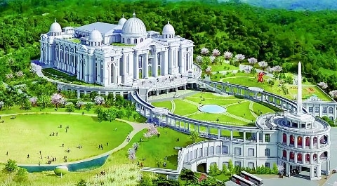 巨大施設を披露「まるで宮殿」  “統一教会”
