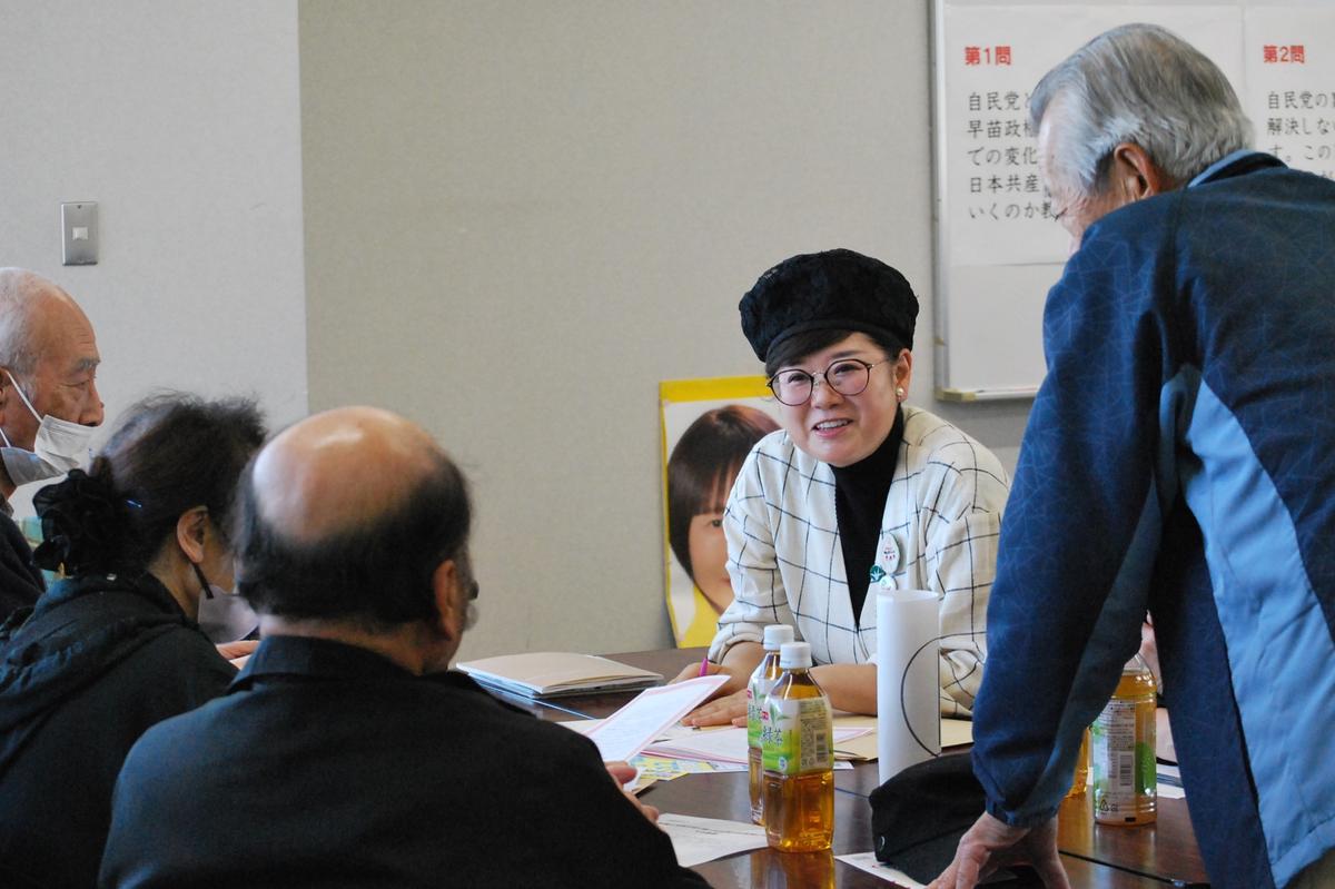 共産党が「つどい」開催/岐阜・大垣 本村氏、入党呼びかけ | しんぶん