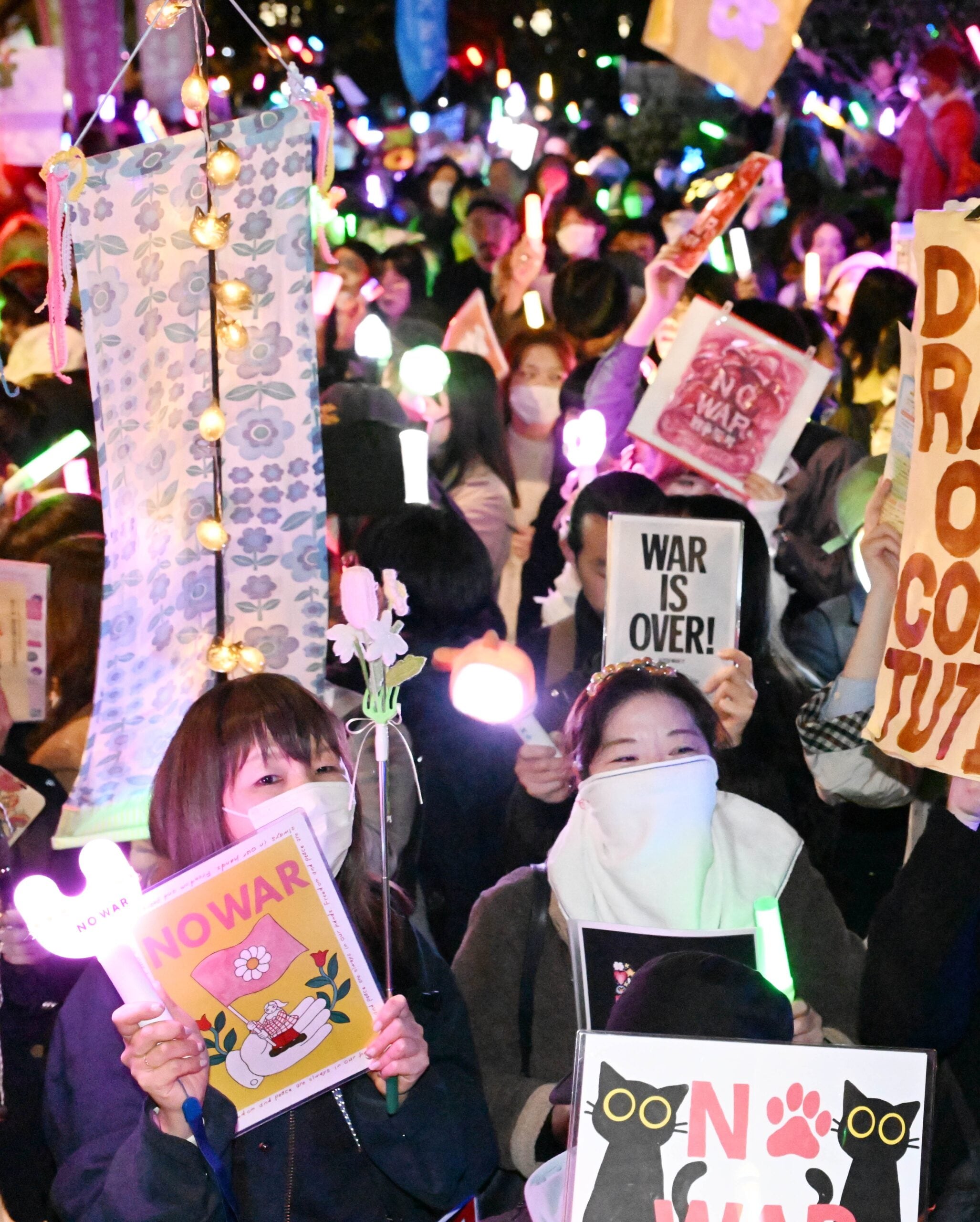 国会前デモ写真