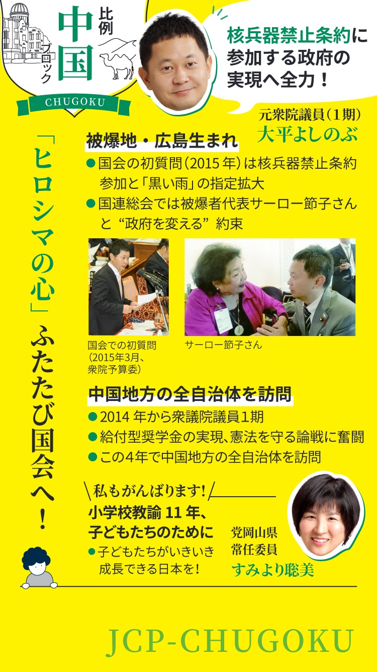 比例中国ブロック